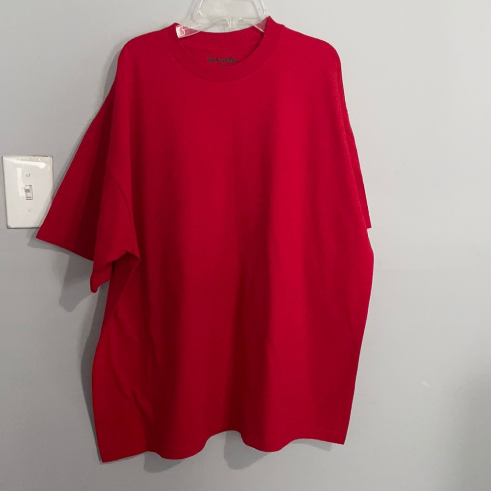 Women Red 100% Cottten T-Shirt